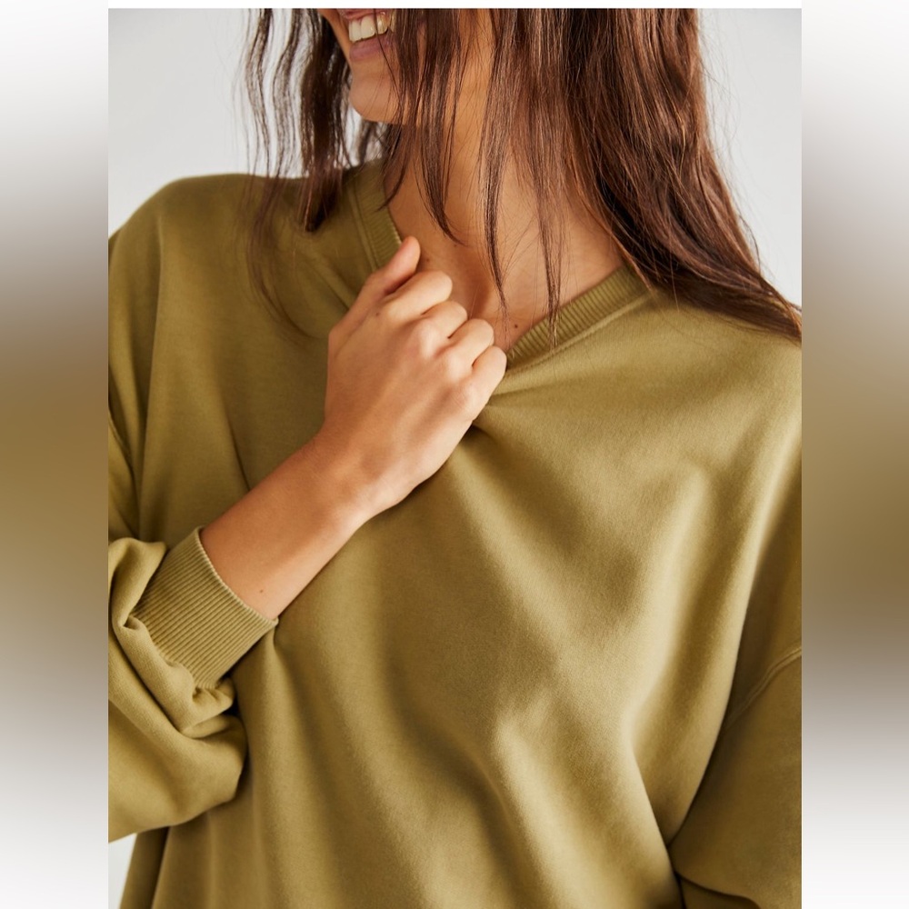 Free People Over and Out extreme pullover